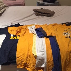 collection of 10 t-shirts (assorted sizes)